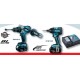 Kit avvitatori brushless dhp481z, dtd129 + caricabatteria dc18rc + 2 batterie bl1840