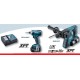 Tassellatore combinato dhr263z + avvitatore a massa battente dtd146 + caricabatteria dc18rc + 3 batterie bl1830